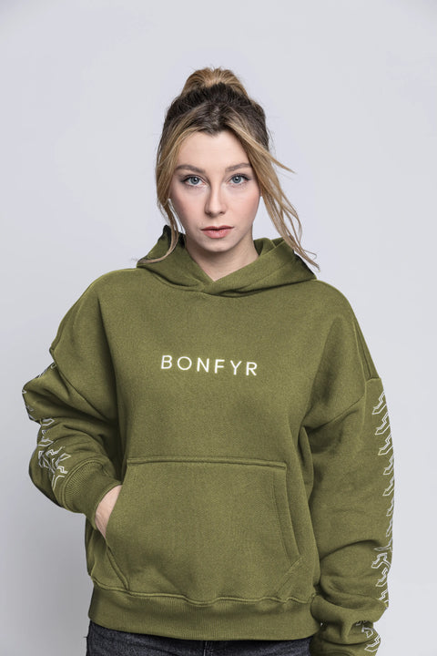 PILOT CROPPED HOODIE