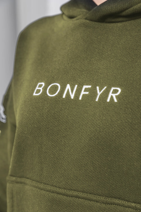 PILOT CROPPED HOODIE